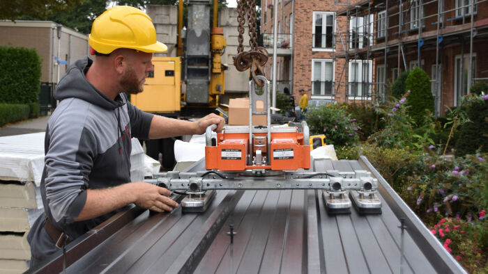 CladBoy compact Flex op de bouwplaats | VIAVAC
