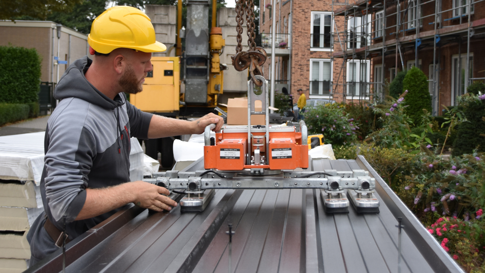 CladBoy compact Flex op de bouwplaats | VIAVAC